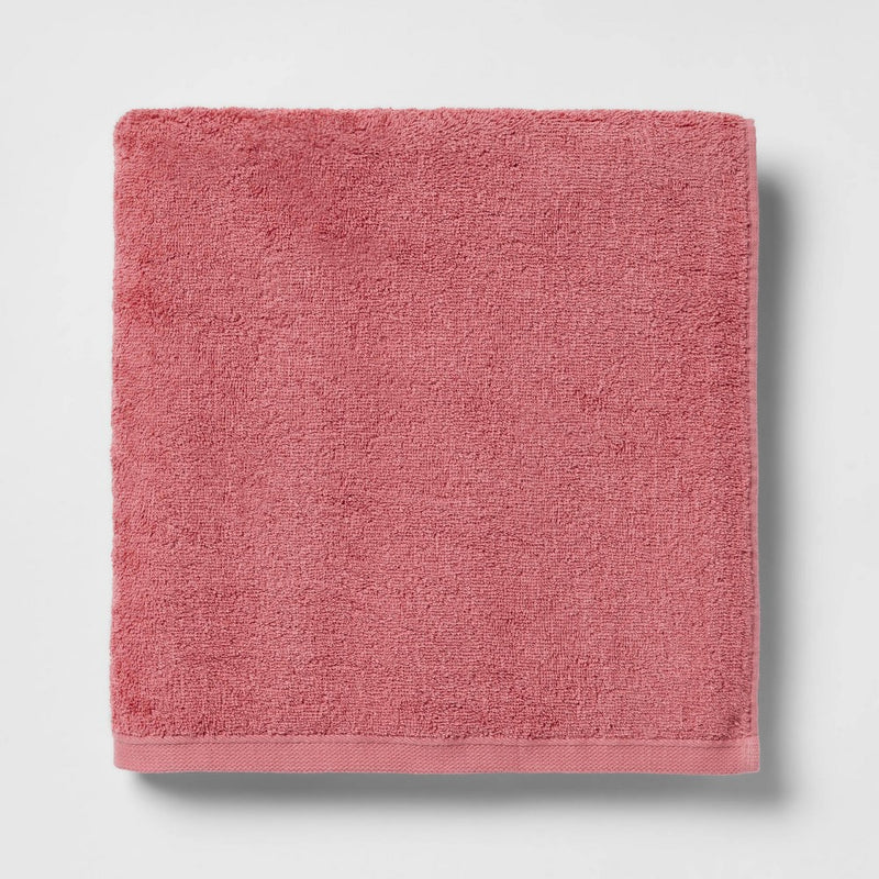 Oversized Everyday Bath Towel Pink - Room Essentials