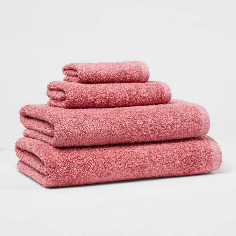 Oversized Everyday Bath Towel Pink - Room Essentials