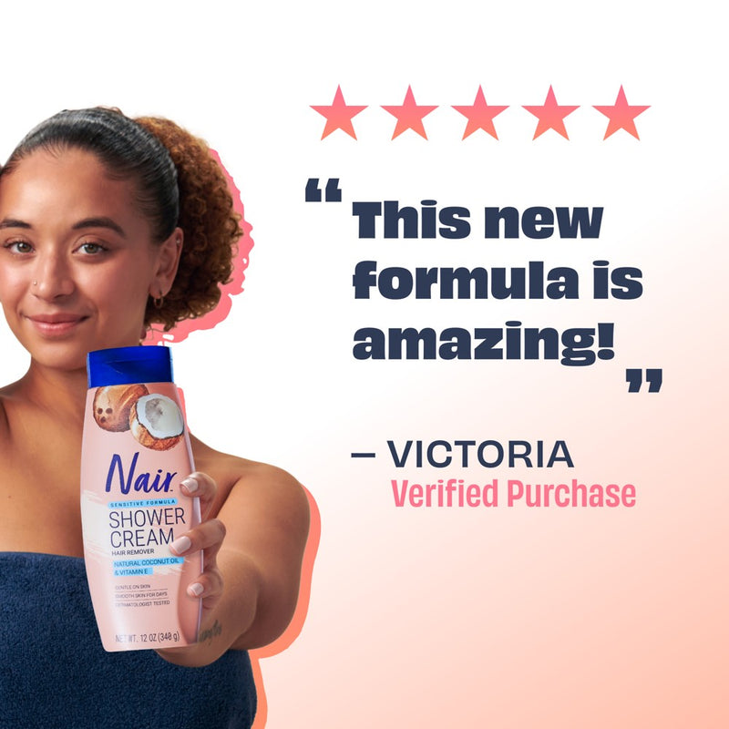Nair Hair Removal Cream - Coconut Oil - 12oz