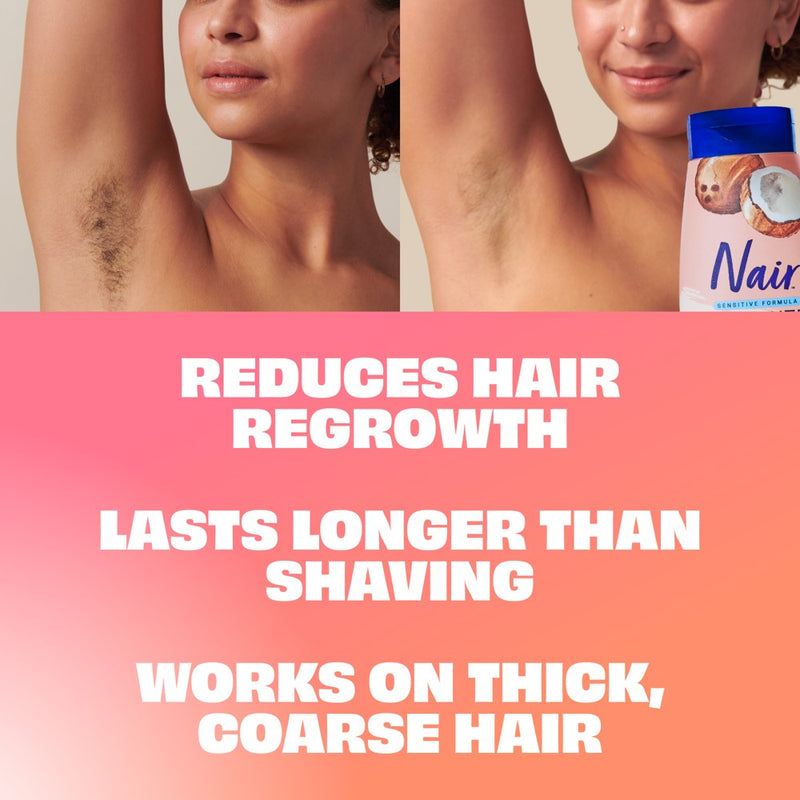 Nair Hair Removal Cream - Coconut Oil - 12oz