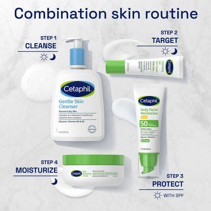 Cetaphil Daily Facial Moisturizer Broad Spectrum - SPF 50 - 1.7 fl oz