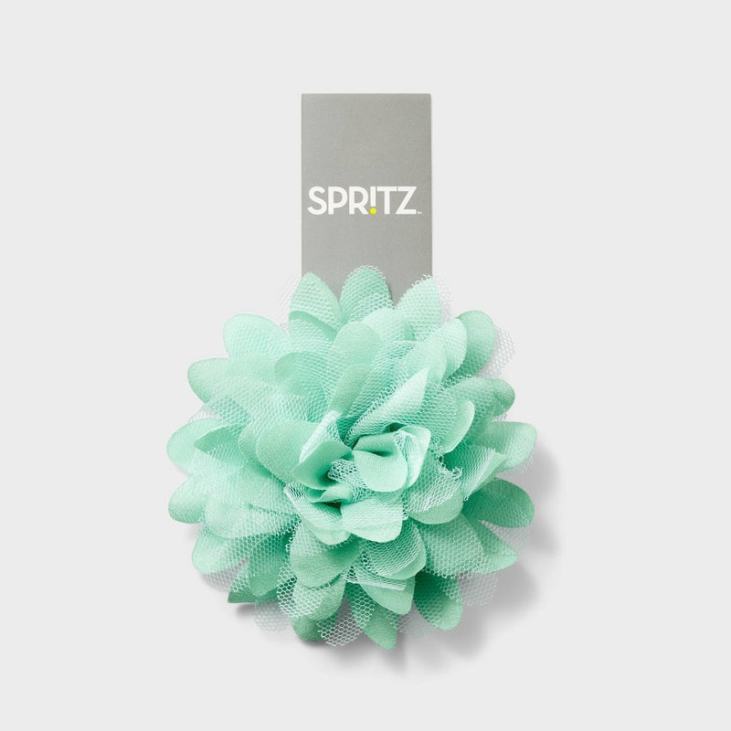 Fabric Floral Wedding Bow Light Green - Spritz