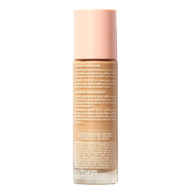 e.l.f. Halo Glow Liquid Filter Highlighter - 5 Medium/Tan - 1.06 fl oz