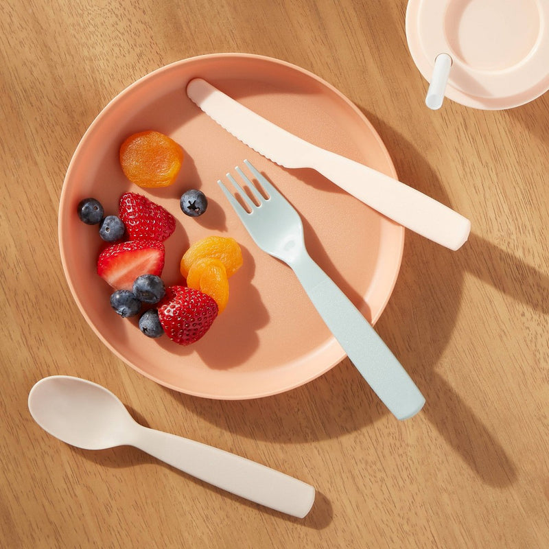 Kids' 18pc Plastic Flatware set - Pillowfort