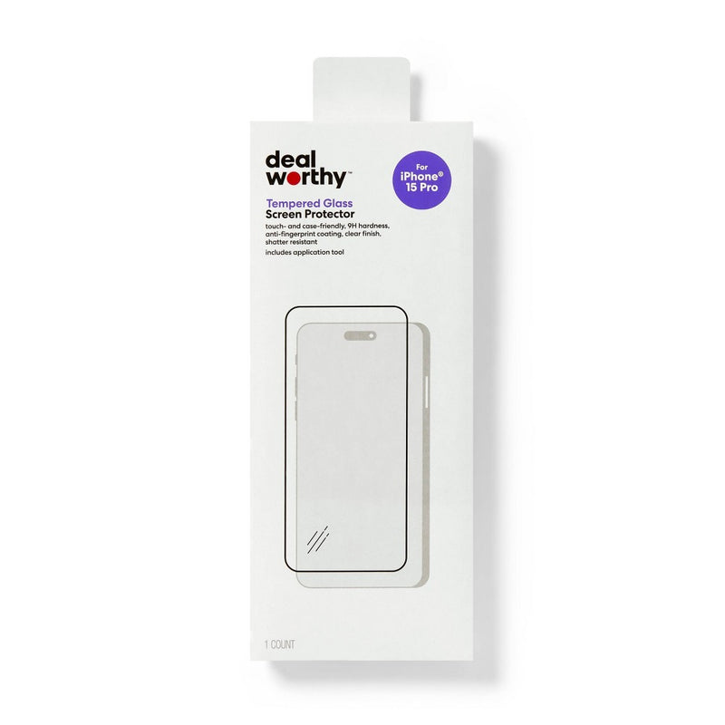 Apple iPhone 15 Pro Screen Protector - dealworthy