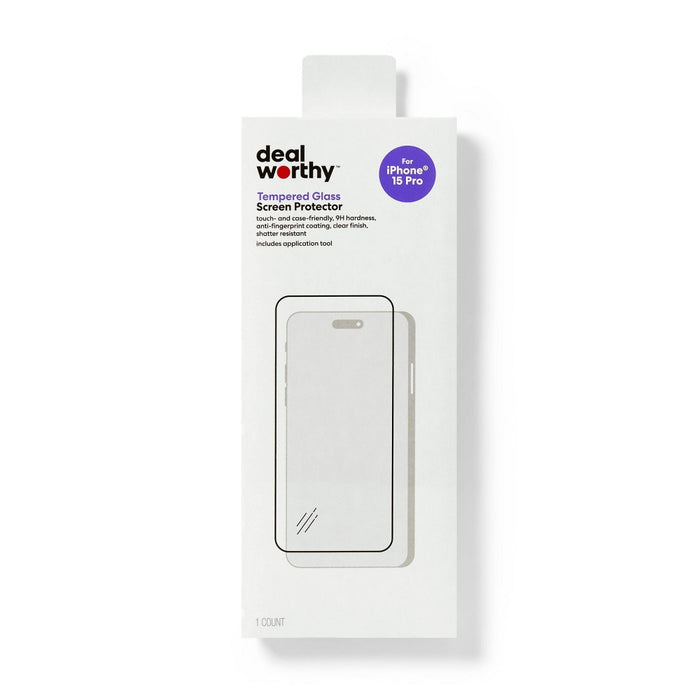 Apple iPhone 15 Pro Screen Protector - dealworthy