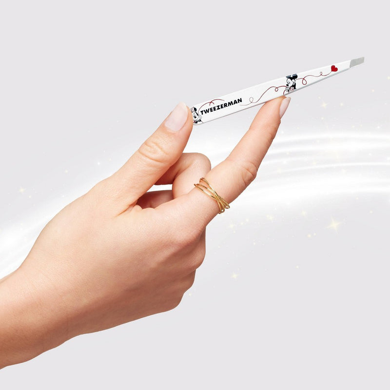 Tweezerman Disney Mickey Mouse & Minnie Mouse Forever in Love Slant Tweezer