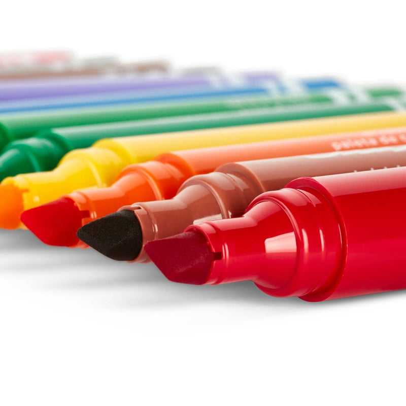 Crayola 12pk Silly Scents Smash Ups Wedge Tip Scented Markers