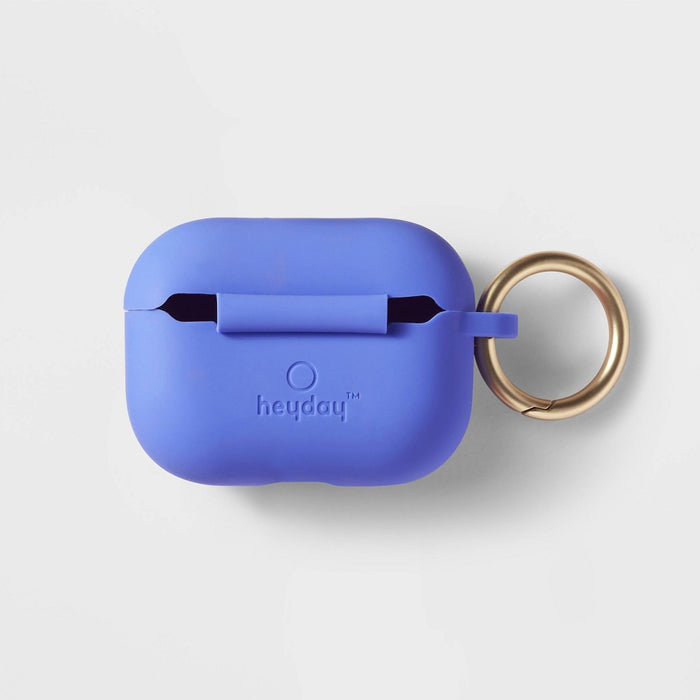Apple AirPods Pro Silicone Case with Clip - heyday Space Blue