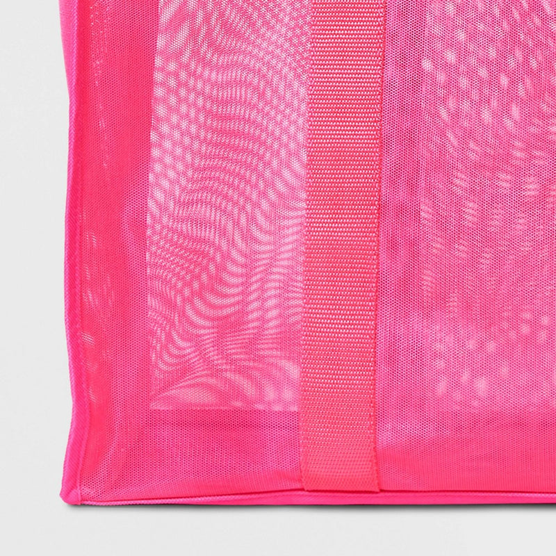 Mesh Tote Handbag - Shade & Shore Pink