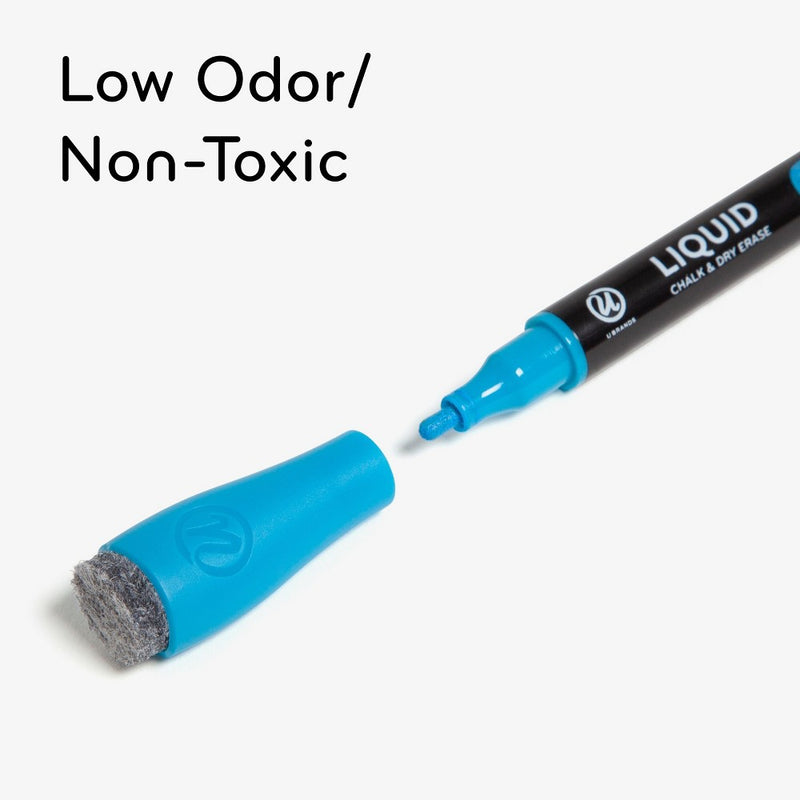 U Brands 6ct Liquid Chalk & Dry Erase Markers
