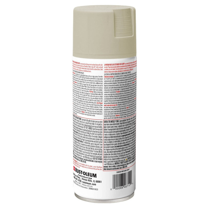 Rust-Oleum Outdoor Fabric Spray Paint Medium Gray