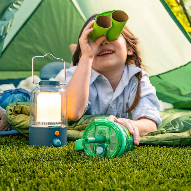 Reduce 14oz Coldee Vacuum insulted Stainless Steel Straw Tumbler Bright Green