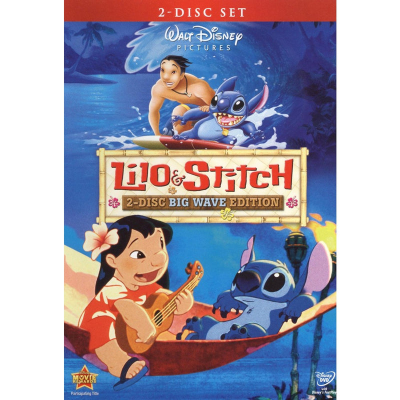 Lilo and Stitch (Big Wave Edition) (DVD) *ADD 3 TO YOUR CART & 1 IS FREE!*