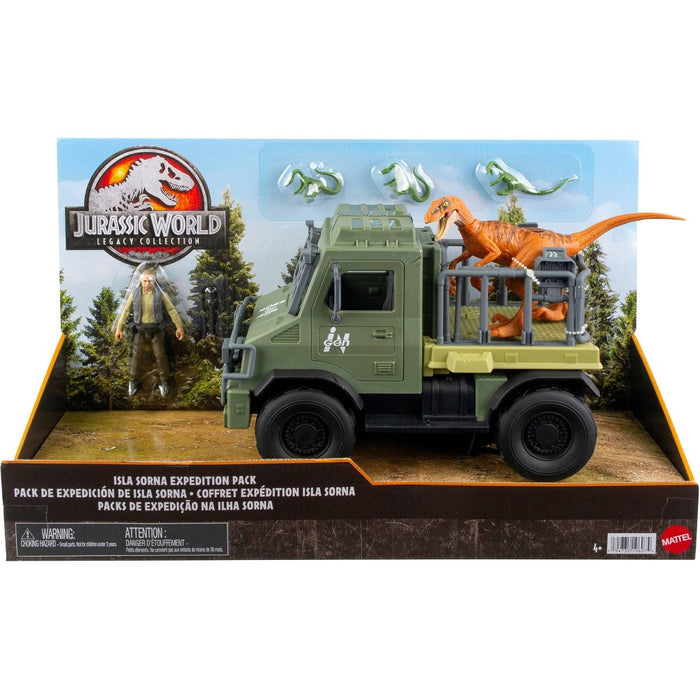 Jurassic World Legacy Collection Isla Sorna Jeep Expedition Toy Vehicle Pack