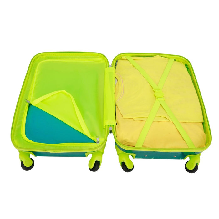 Crckt Kids' Hardside Carry On Spinner Suitcase - Green Tie Dye (LOCAL PICKUP ONLY)