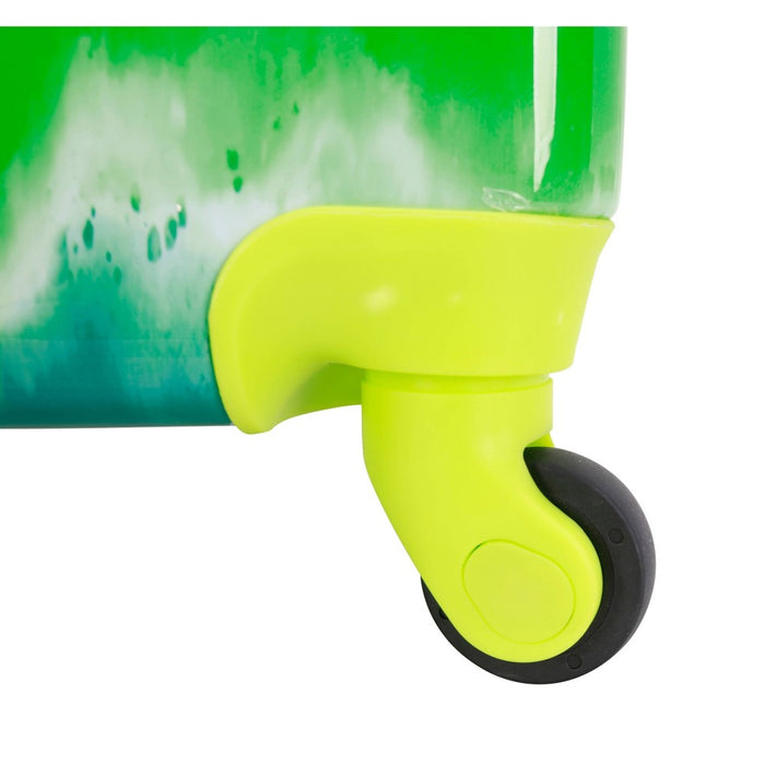 Crckt Kids' Hardside Carry On Spinner Suitcase - Green Tie Dye (LOCAL PICKUP ONLY)
