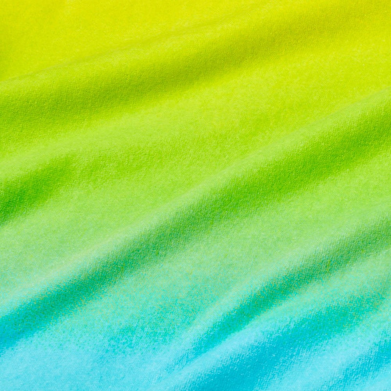 Gradient Beach Towel Blue/Yellow/Orange - Sun Squad