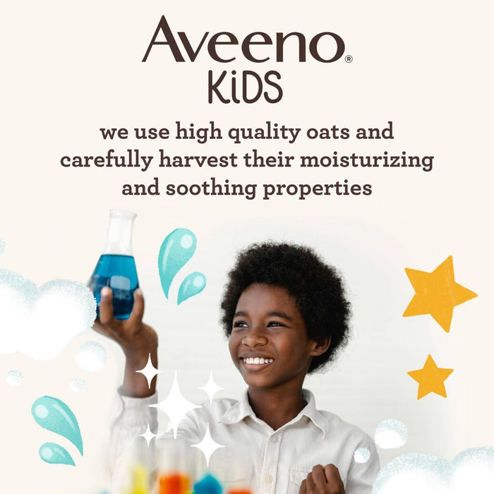 Aveeno Kids' Hydrating Detangling Spray with Oat Extract, Suitable for Skin & Scalp - Light Fragrance - 10 fl oz
