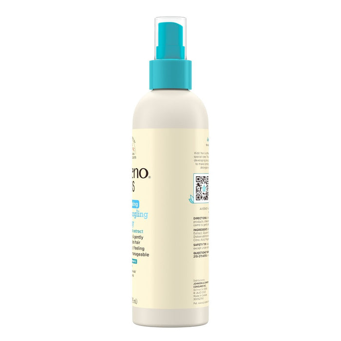 Aveeno Kids' Hydrating Detangling Spray with Oat Extract, Suitable for Skin & Scalp - Light Fragrance - 10 fl oz