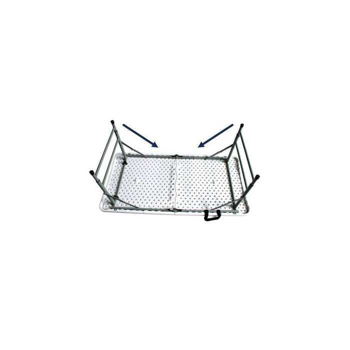 Peakform 4' Folding Banquet Table Off White (LOCAL PICKUP ONLY)