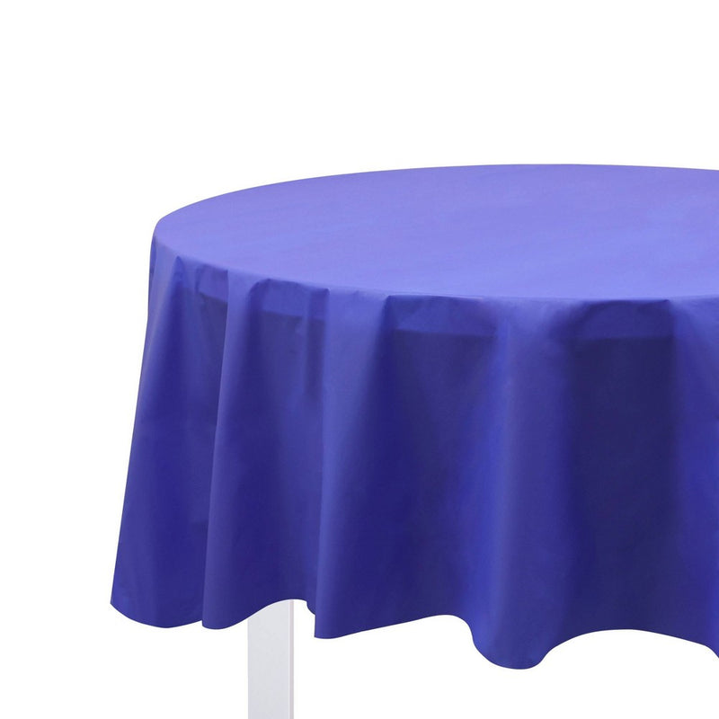 1ct Round Tablecover Dark Blue - Spritz