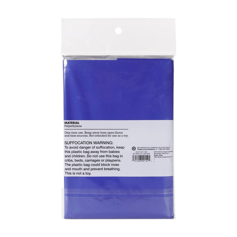 1ct Round Tablecover Dark Blue - Spritz