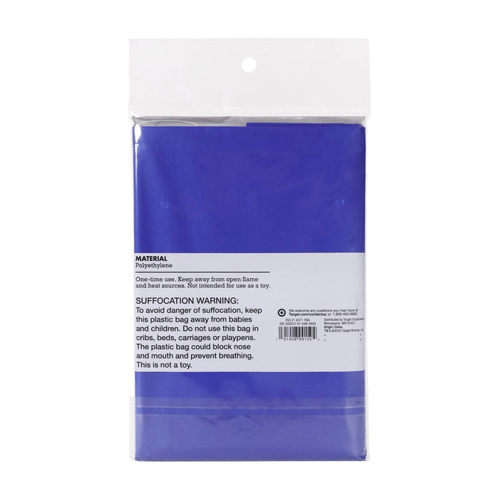 1ct Round Tablecover Dark Blue - Spritz