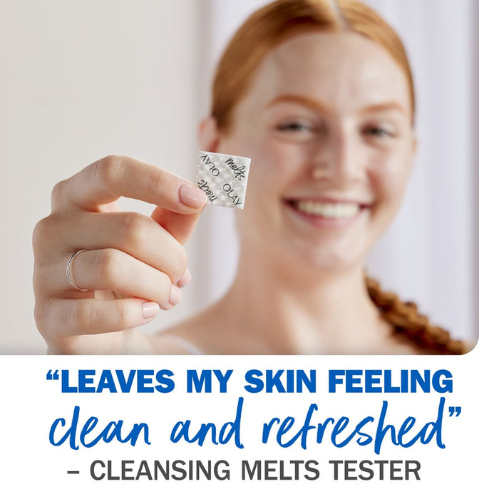 Olay Face Cleansing Melts with Hyaluronic Acid - 32ct