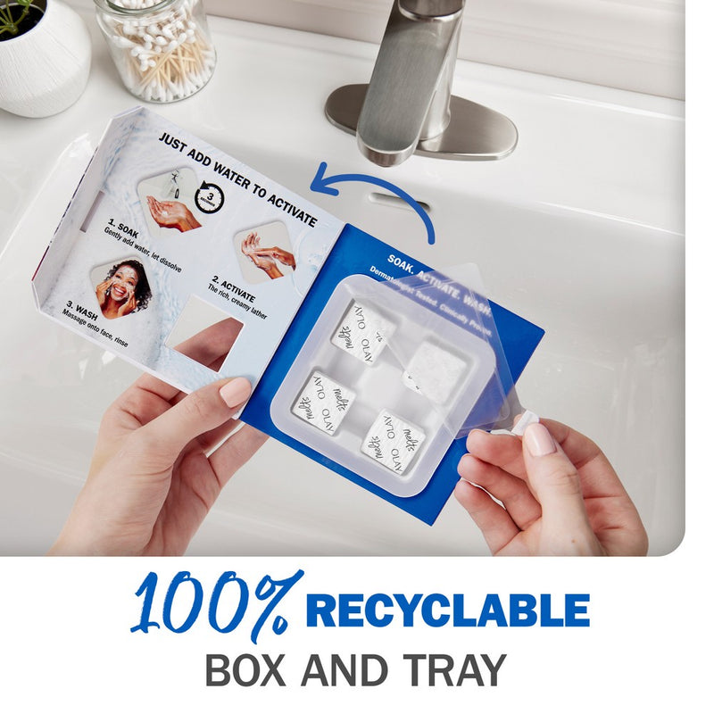 Olay Face Cleansing Melts with Hyaluronic Acid - 32ct