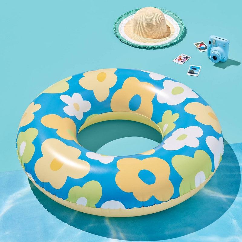 31" Inflatable Daisy Design Swim Tube - Sun Squad