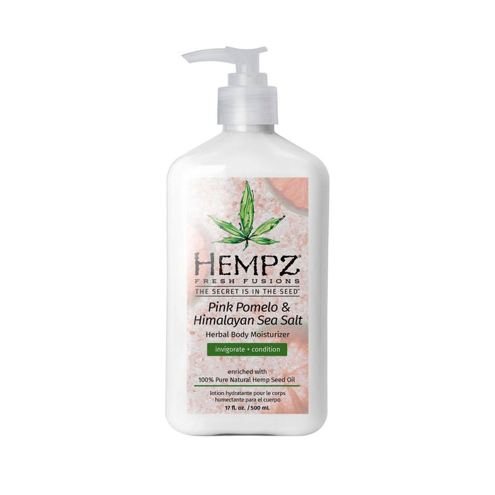 Hempz Pink Pomelo and Himalayan Sea Salt Herbal Body Moisturizer Citrus & Sea Minerals - 17 fl oz