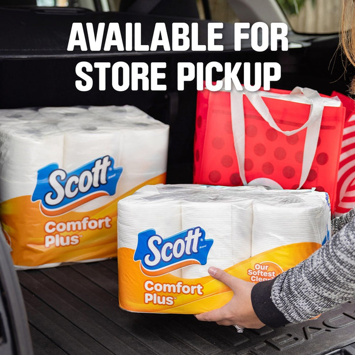 Scott Comfort Plus Toilet Paper - 12 Rolls