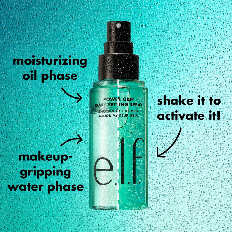 e.l.f. Power Grip Dewy Setting Spray - 2.7 fl oz