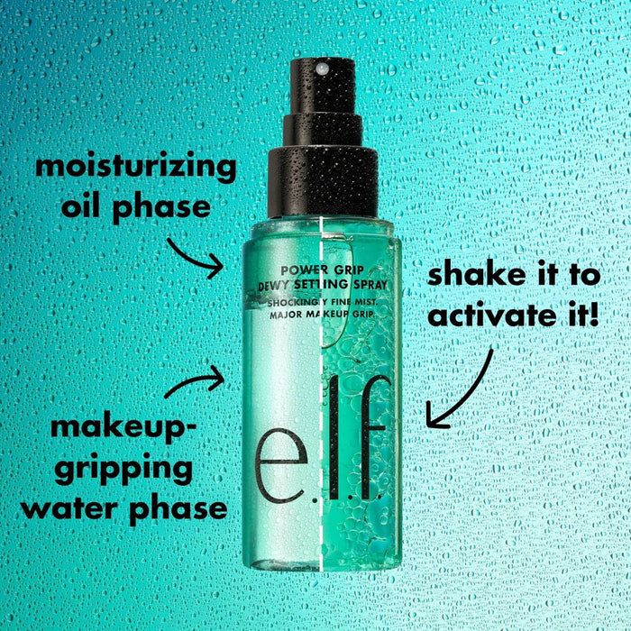 e.l.f. Power Grip Dewy Setting Spray - 2.7 fl oz