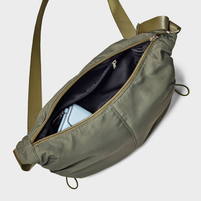 Half Moon Crossbody Bag - Wild Fable Green