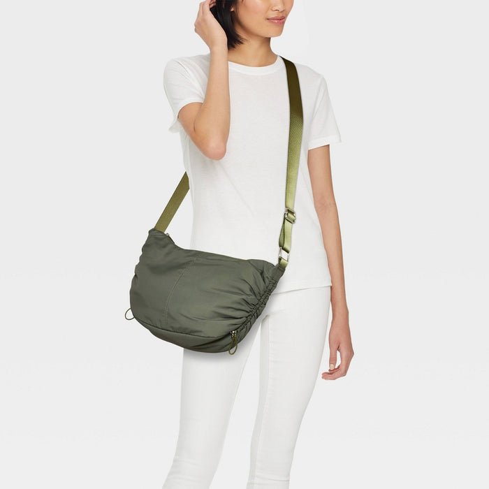 Half Moon Crossbody Bag - Wild Fable Green