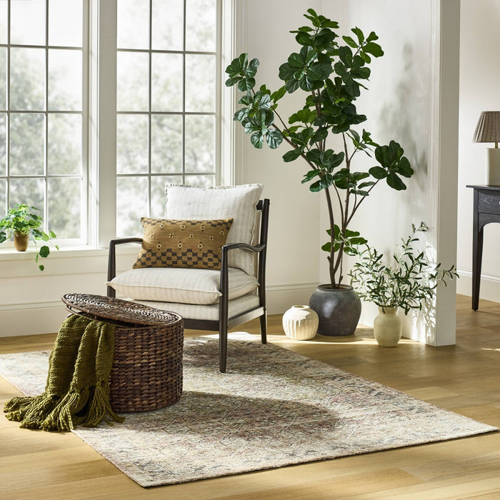 6 ft Artificial Leaf Fig Tree Dark Green - Threshold designed with Studio McGee (LOCAL PICKUP ONLY)