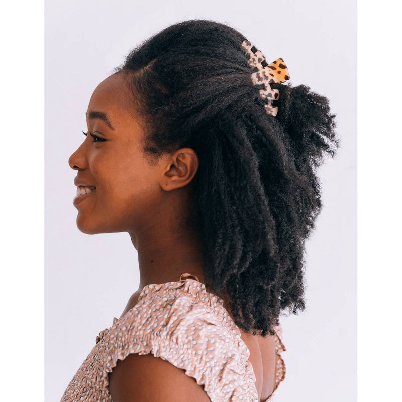 TELETIES Tortoise Medium Hair Clip - Blonde