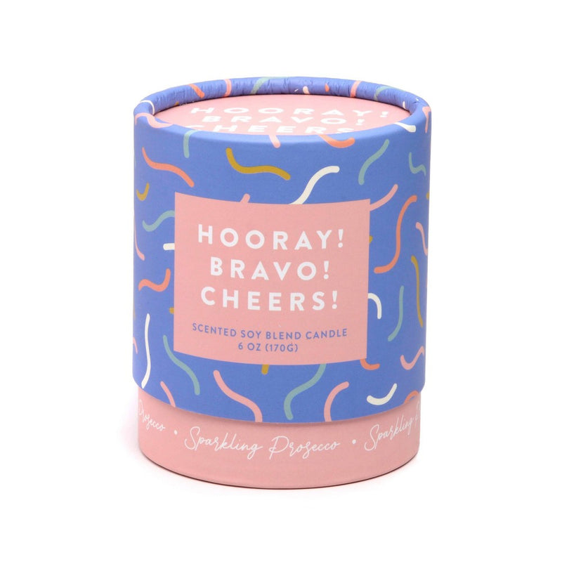 Congrats Lettering Candle
