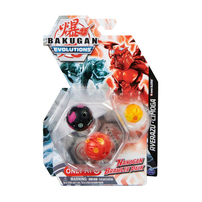 Bakugan Evolutions Nanogan Brawl Pack - Ryerazu and Cimoga (Target Exclusive)