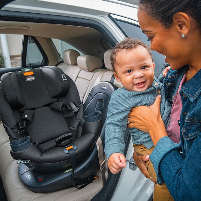 Chicco Fit360 ClearTex Rotating Convertible Car Seat - Black (LOCAL PICKUP ONLY)