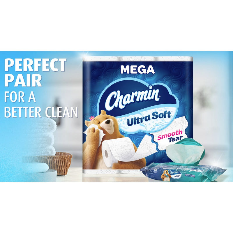 Charmin Ultra Soft Toilet Paper - 18 Mega XL Rolls