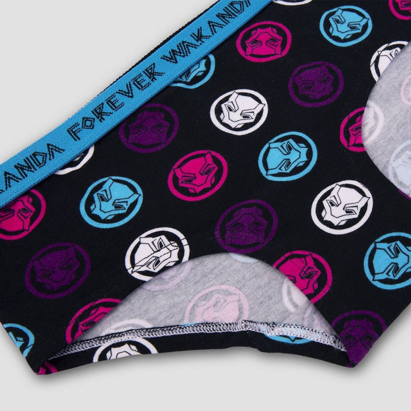 Girls' Marvel Black Panther 4pk Underwear - 8