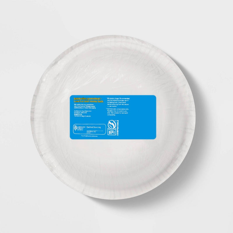 Disposable Paper Bowls - Dots - 20oz/20ct - up & up