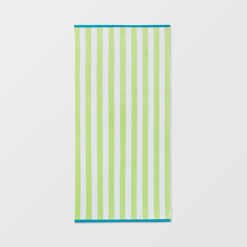 XL Reversible Towel Green/Aqua - Sun Squad