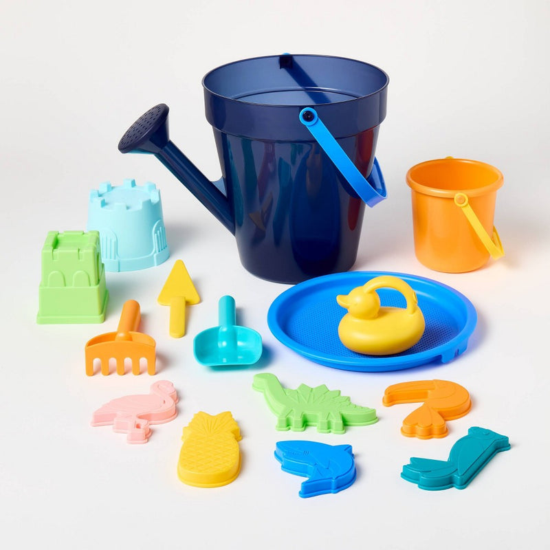 Transparent Water Can Design 15pc Set - Sun Squad