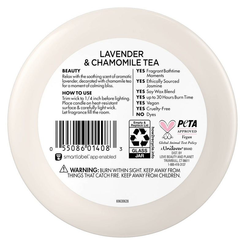 Beloved Lavender & Chamomile Tea 2-Wick Vegan Candle - 11.5oz