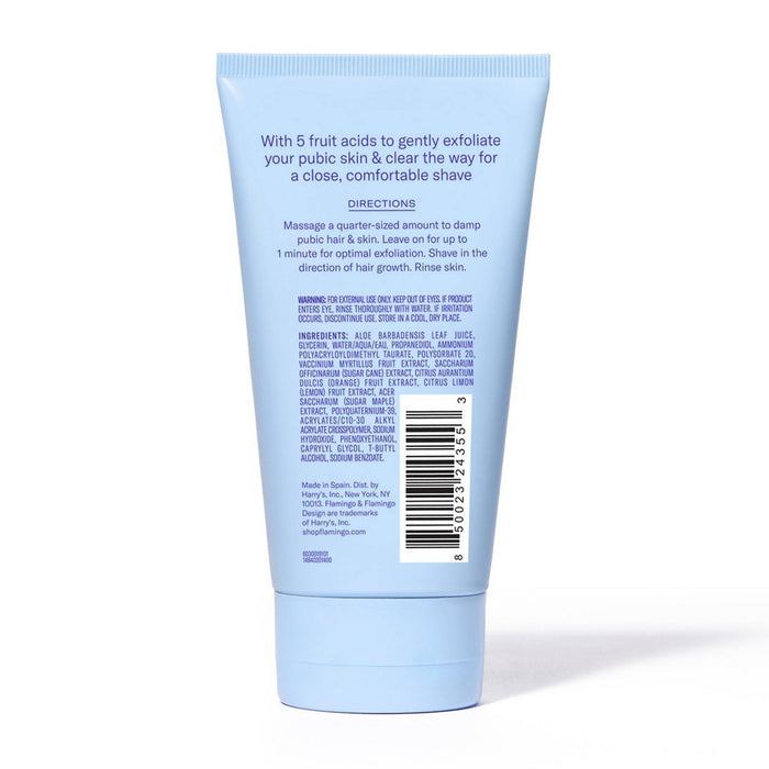 Flamingo Pubic Exfoliating Shave Gel - 5oz