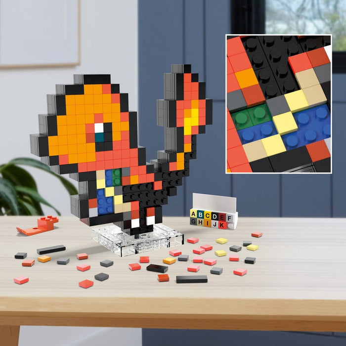MEGA Pokemon Charmander Building Toy Kit - 349pc